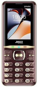 Jmax Spark (Dual SIM, 2.4 Inch Display, 2500 mAh Battery, Wine Red)