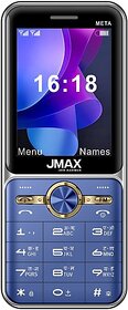 Jmax Meta (Dual SIM, 2.8 Inch Display, 2500 mAh Battery, Blue)