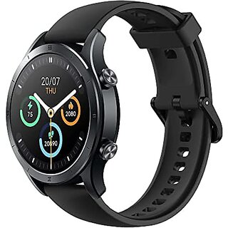                       (Refurbished) realme Smart Watch R100  100+ Watch Faces  1.32 Inch HD Color Display  Long Lasting Battery Life  Auto Activity Tracker  Round Stylish Design  Bluetooth Calling  Sync Contacts  Black Color                                              