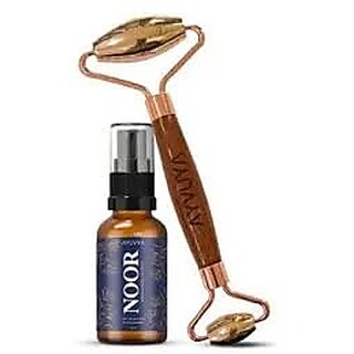                       Ayuvya Noor Elixir With Roller I  Skin Brightening Elixir I Reduces Pigmentation and Dark Spots I for Glowing Skin I Wit                                              