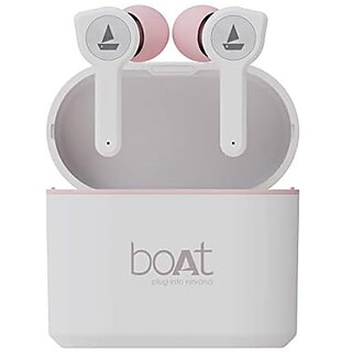                       (Refurbished) boAt Airdopes 381 With Asap Charge Bluetooth Truly Wireless In Ear Earbuds With Mic (Blue)                                              