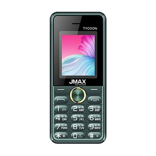 Jmax Tycoon (Dual SIM, 1.8 Inch Display, 2500 mAh Battery, Green)