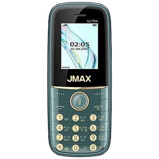 Jmax Ultra (Dual SIM, 1.8 Inch Display, 1150 mAh Battery, Green)