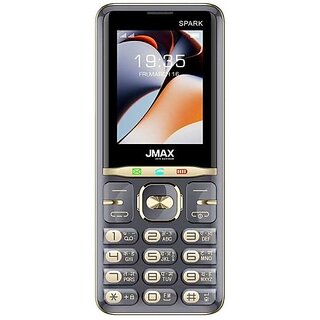 Jmax Spark (Dual SIM, 2.4 Inch Display, 2500 mAh Battery, Grey)