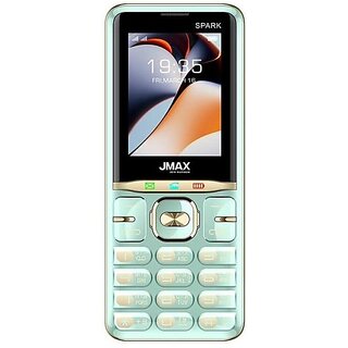 Jmax Spark (Dual SIM, 2.4 Inch Display, 2500 mAh Battery, Light Blue)