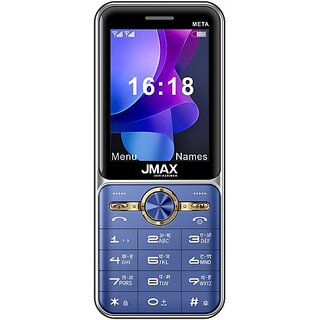 Jmax Meta (Dual SIM, 2.8 Inch Display, 2500 mAh Battery, Blue)