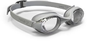 Unisex Swim Gear - Swim Protective Silicon One Size Clear Lenses Grey