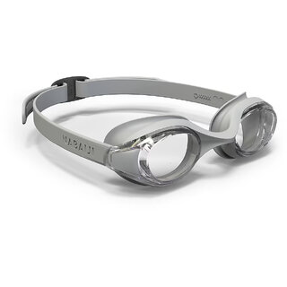 Unisex Swim Gear - Swim Protective Silicon One Size Clear Lenses Grey
