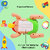 Aseenaa Cute Crawling Baby Toys With Flashing Lights  Sounds Children's Toy - Battery Operated  Pack of 1 (Multicolor)