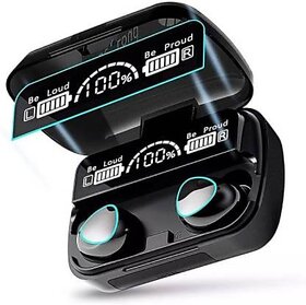 T500 Wireless Blutooth Earbuds With MIC, Play Time 8 Hours (Black)