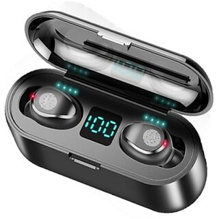                       T500 Wireless Blutooth Earbuds With MIC, Play Time 8 Hours (Black)                                              