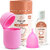Senzicare Sterilizer Case  Medium Truecup Reusable Menstrual Cup With Cupwash  Portable Cleaning Container  Microwave