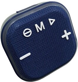 TecSox Mini300 Speaker 6 W Bluetooth Speaker Bluetooth v5.0 with USB,Aux 10 W Bluetooth Speaker (Blue, Stereo Channel)