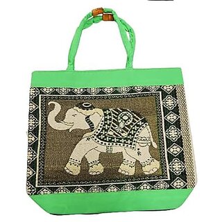 PALAK SAXENA Tote Bag for Women with Zip Stylish Cotton Handbags Cotton Tote Bags Cotton Handle for Shopping Traveling And Daily Use Suitable for Men And Women