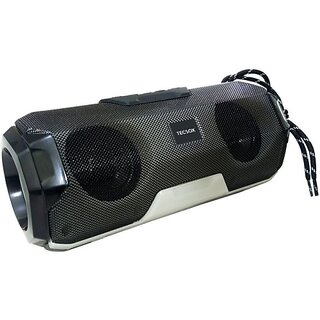                       TecSox Stone 500 BT speaker 10 W Bluetooth Speaker Bluetooth v5.0 with SD card Slot 10 W Bluetooth Speaker (Black, Stereo Channel)                                              