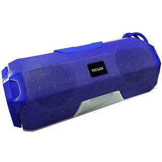                       TecSox Stone 500 BT speaker 10 W Bluetooth Speaker Bluetooth v5.0 with SD card Slot 10 W Bluetooth Speaker (Blue, Stereo Channel)                                              