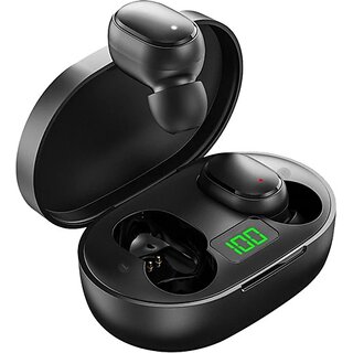                       TecSox Minipod Ultra True Wireless Earbuds with Charging Case30hrs PlayTime  IPX Bluetooth Headset (Black, True Wireless)                                              