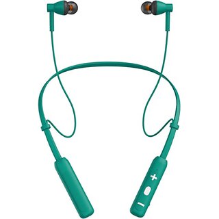 TecSox Tecband Blaze 200 Wireless Neckband40H Playback IPX 4 Boom Bass Green Bluetooth Headset (Green, In the Ear) TecSox Tecband Blaze 200 Wireless Neckband40H Playback IPX 4 Boom Bass Green Bluetooth Headset (Green, In the Ear)