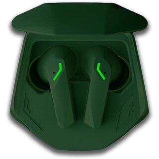                       TecSox Oyester On Ear TWS Green Bluetooth Headset (Black, True Wireless)                                              