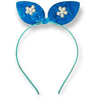                       Hair Band for Girls Kids Baby  Women Styling Hair Accessories Hair Band (Blue)                                              