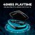 TecSox Electra Gaming Bluetooth Earbud  40 Hr  High Bass  IPX Water Resistant