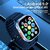 S8 ULTRA7 AMOLED Display Rectangle Dial Shape Multicolor Strap Compatible with Android  iOS Smart Watch