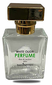 Saanvi Perfumers White Oudh Perfume Spray  Long Lasting Fragrance Eau de Parfum - 50 ml  (For Men  Women)