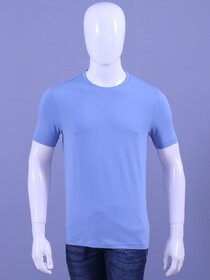 MEN'S KENTUCKY BLUE LYCRA CREW NECK T-SHIRTS