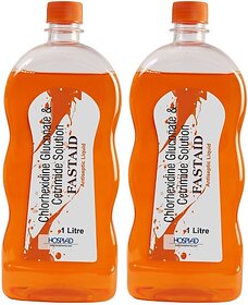 Hospiaid Antiseptic Fast Aid Antiseptic Liquid (2 L, Pack Of 2)