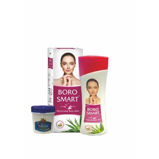                       Combo of 2, Indkus Nexa Boro Smart Moisturizing Body Lotion 100ml, Vasonex 50gm                                              