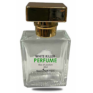Saanvi Perfumers White Killer Perfume Spray  Long Lasting Fragrance Eau de Parfum - 50 ml  (For Men  Women)