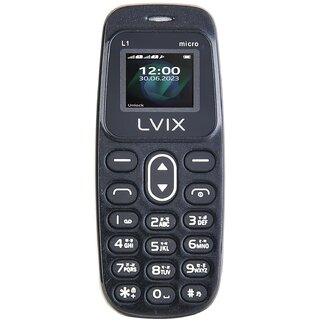 Livix L1 (Dual SIM, 0.66 Inch Display, 800 mAh Battery, Black) Livix L1 (Dual SIM, 0.66 Inch Display, 800 mAh Battery, Black)