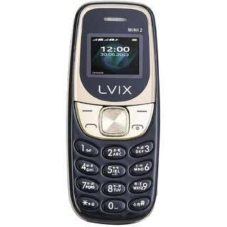 Livix Mini2 (Dual SIM, 0.66 Inch Display, 800 mAh Battery, Black) Livix Mini2 (Dual SIM, 0.66 Inch Display, 800 mAh Battery, Black)