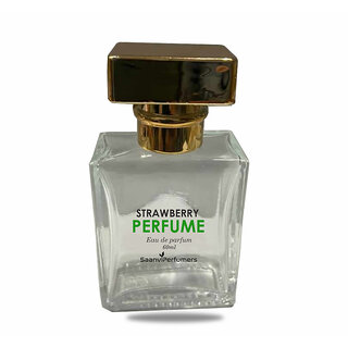                       Saanvi Perfumers Strawberry Perfume Spray  Long Lasting Fragrance Eau de Parfum - 50 ml  (For Men  Women)                                              