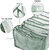MULTIPURPOSE STORAGE POCKET RACK, FOLDABLE, COLLAPSIBLE FABRIC WARDROBE ORGANISER FOR CLOTHE ORGNISER LAUNDARY BAG