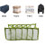 MULTIPURPOSE STORAGE POCKET RACK, FOLDABLE, COLLAPSIBLE FABRIC WARDROBE ORGANISER FOR CLOTHE ORGNISER LAUNDARY BAG