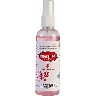 Hospiaid  24 Hour Protection Spray- 99.99 Effective Against Germs Sanitizer Spray Bottle + Dispenser (100 Ml)