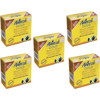                       Aneeza Gold Beauty Cream - 20gm (Pack Of 5)                                              