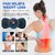 Body Massager,Wireless Portable Neck Massager with 8 Modes and 19 Strength Levels Rechargeable Pain Relief EMS Massager