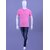 Redline  Mens Pink Solid Polo T-Shirts