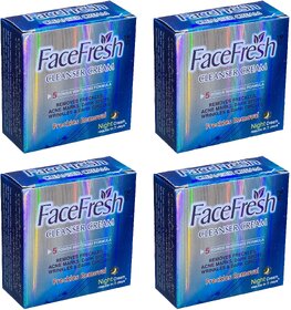 Face Fresh Cleanser Freckles Removal Cream - 23g (Pack Of 4)