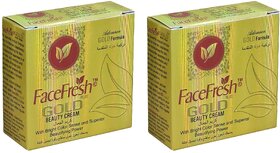 Face Fresh Gold Beauty Cream - 23g (Pack Of 2)
