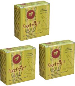 Face Fresh Gold Beauty Cream - 23g (Pack Of 3)