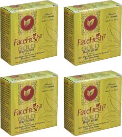 Face Fresh Gold Beauty Cream - 23g (Pack Of 4)