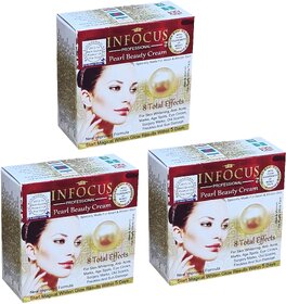 Infocus Pearl Beauty Cream (28g) - Pack Of 3