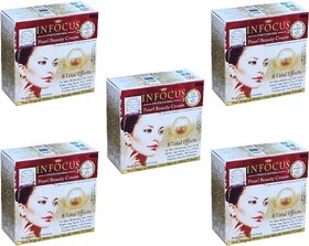 Infocus Pearl Beauty Cream (28g) - Pack Of 5