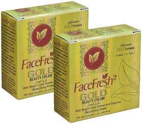 FaceFresh Gold Beauty Day  Night Cream - Pack Of 2 (23g)