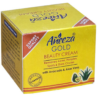                       Aneeza Gold Whitening And Beauty Cream - (50g)                                              
