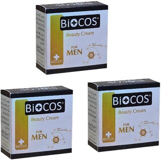 Biocos Men Beauty Cream - 28g (Pack Of 3) Biocos Men Beauty Cream - 28g (Pack Of 3)