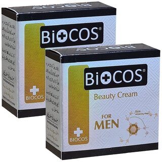 Biocos Face Beauty Men Cream - Pack Of 2 (28gm) Biocos Face Beauty Men Cream - Pack Of 2 (28gm)